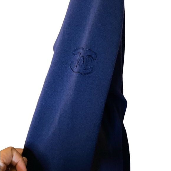 Chanel Navy Blue CC Quilted Dress - Picture 7 of 16